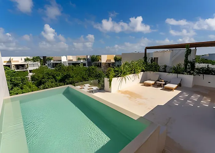 Appartement Oasis Yaaxlum 1h Tulum